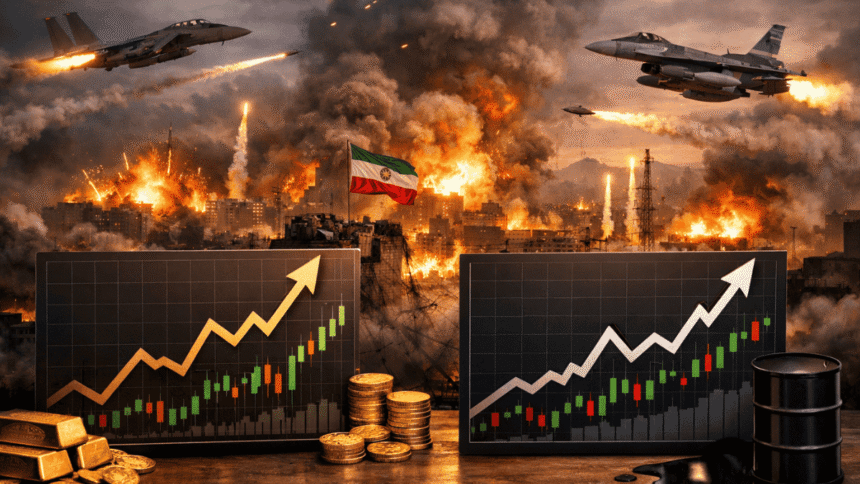 Oil and "golden cryptocurrencies" soar with the attack on Iran