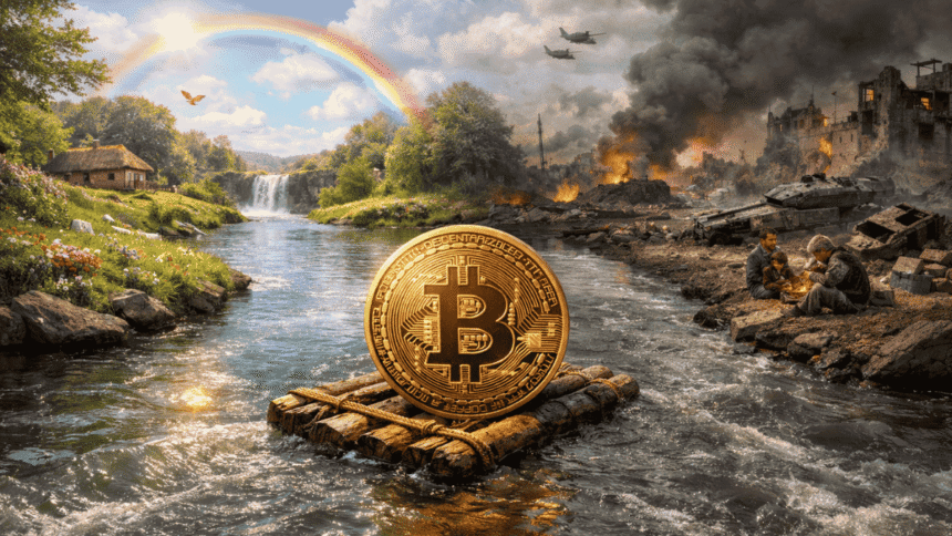 Bitcoin is navigating between optimism and crisis