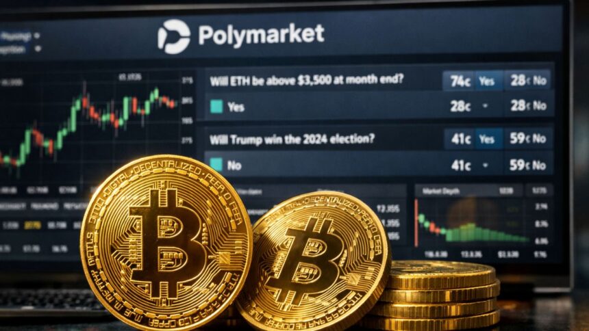 Bitcoin will touch USD 75,000 in March, according to Polymarket