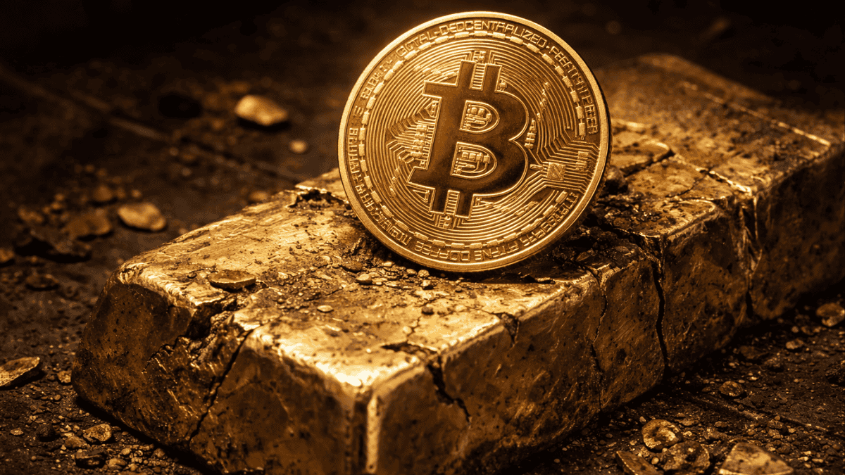 Bitcoin rises and gold falls, has capital rotation begun?