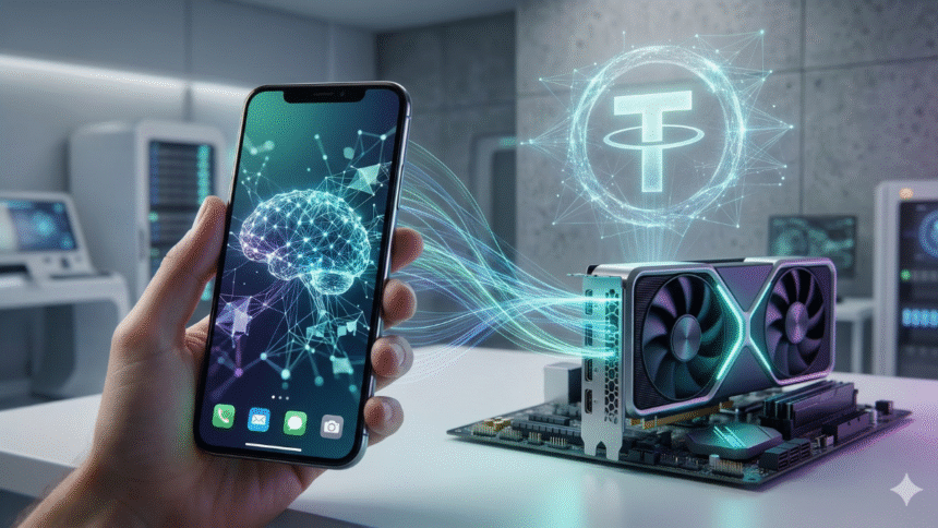 Tether launches system to train advanced AI on iPhone and Android phones
