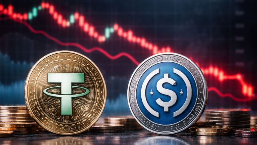 USDT and USDC's stranglehold weakens