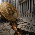 Bitcoin flash crashes below $78,000 at Europe market open with nearly $295 million in crypto liquidations