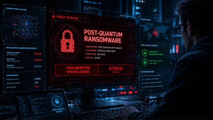 Researchers detect ransomware with post-quantum encryption for the first time