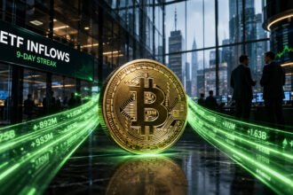 US Bitcoin ETFs are on their longest inflow streak this year as funds hit near 7% of BTC supply