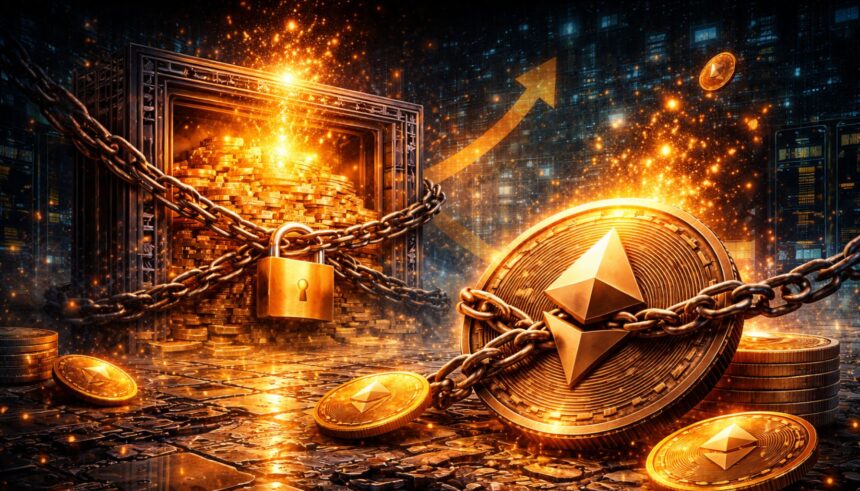 Bitmine Just Locked $340M More In Ethereum – Supply Keeps Shrinking