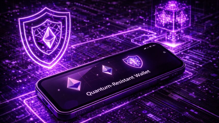 An Ethereum network is armed with post-quantum wallets