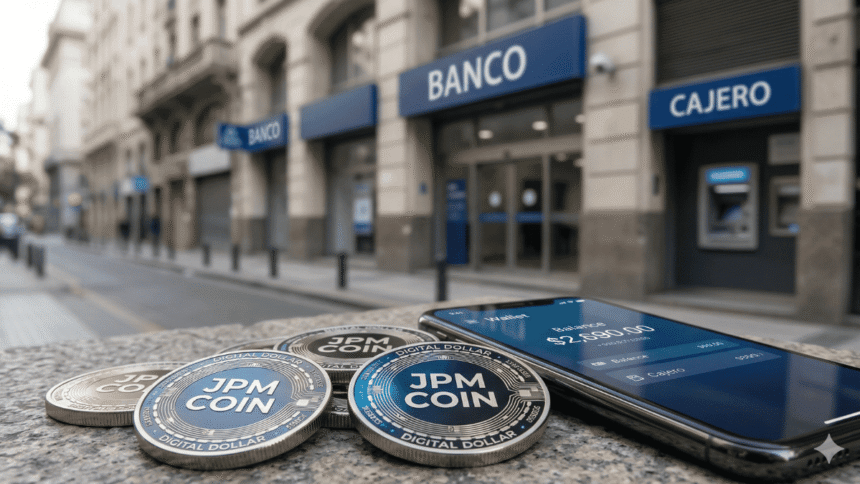 Banks in Argentina are using JP Morgan's stablecoin