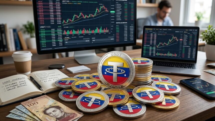 USDT falls in Venezuela after lifting sanctions against the BCV
