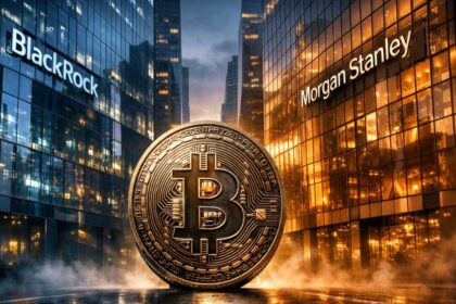 the battle of giants in bitcoin ETFs began