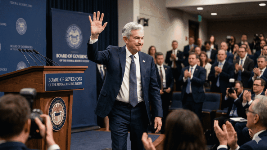 The FED made the last interest rate decision of the Powell era