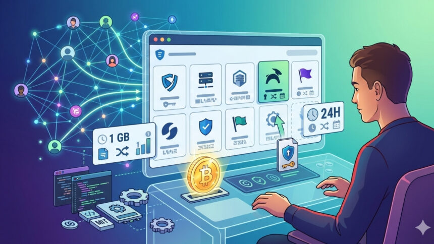 Europe, the VPN market on Nostr that accepts bitcoin without account or registration