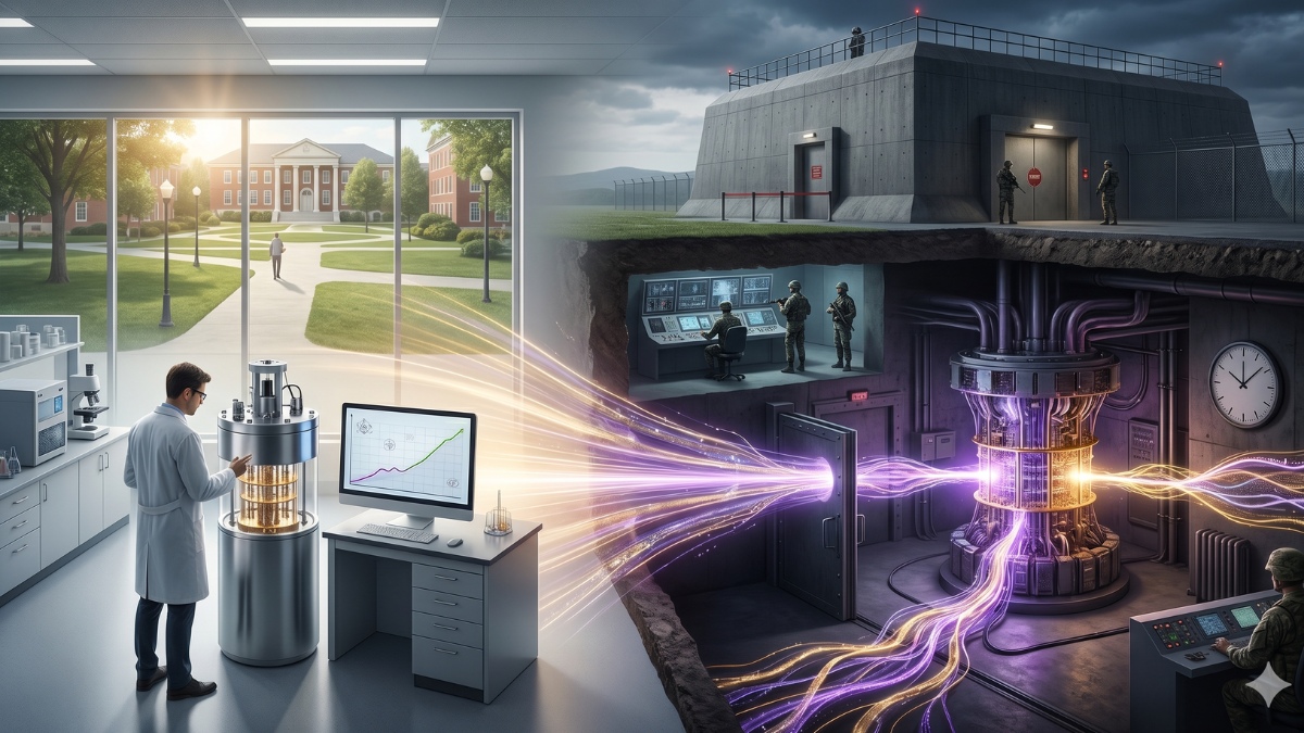 "The most threatening quantum advances will be a state secret"