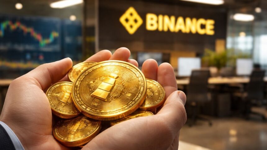 Tokenized gold reserves on Binance rose 400% from 2025
