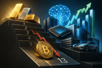 Bitcoin leaves the top 10 most valuable assets in the world