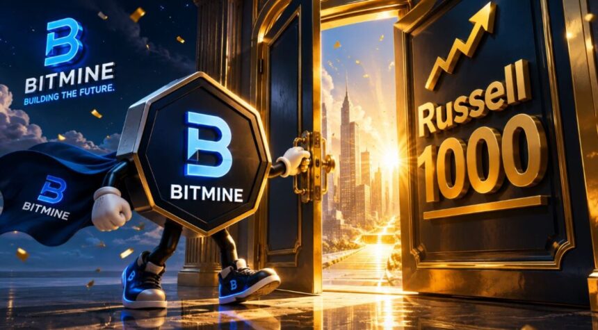 The largest ETH treasury reached the doors of the Russell 1000 despite being in the red
