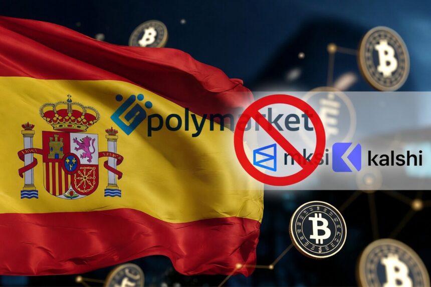 Spain blocks and opens a file against Polymarket and Kalshi