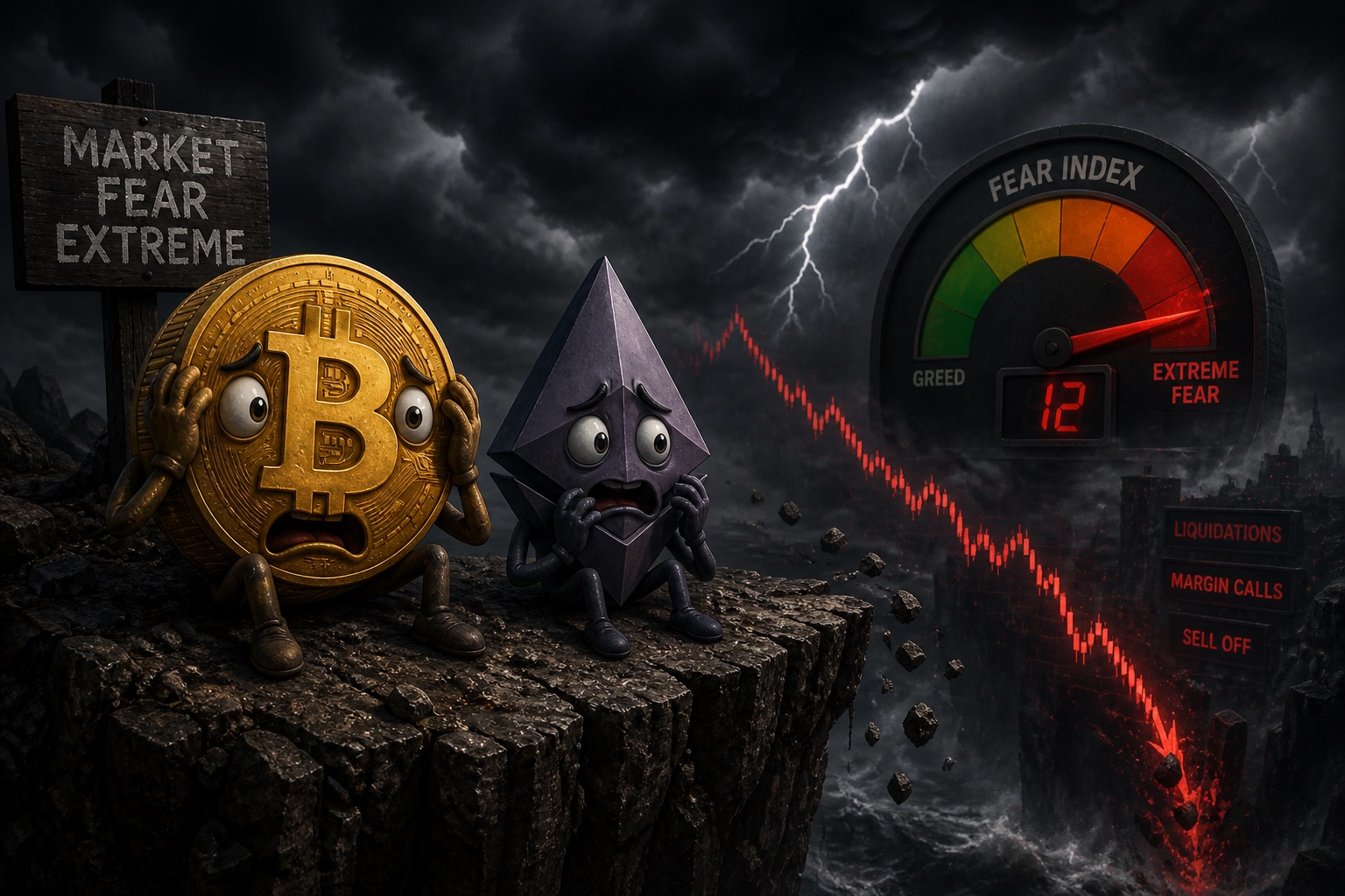 crypto market fear