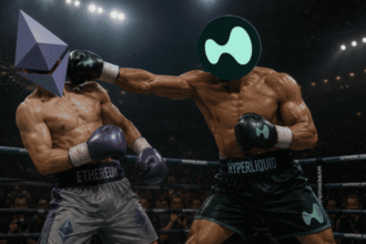 Hyperliquid is generating 400% more monthly revenue than Ethereum