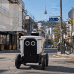 A robot navigates Seoul, pays in cryptocurrencies and doesn't ask anyone anything