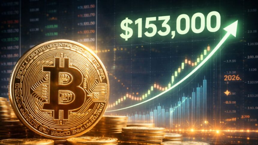 Model that anticipated bitcoin highs and lows points to USD 153,000 at the end of 2026