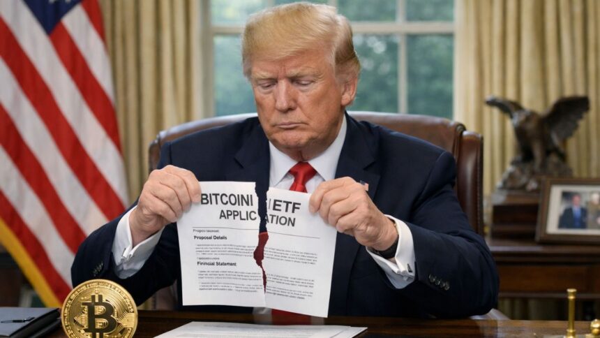 Trump's company Truth Social cancels plans to launch bitcoin and Ethereum ETFs