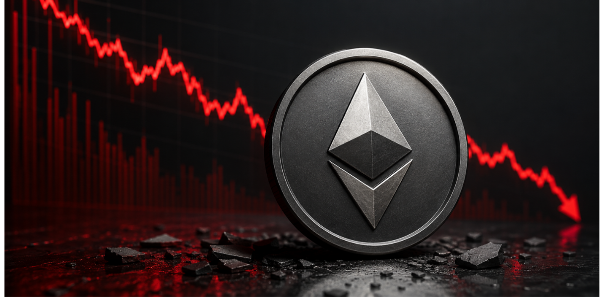 ETH hits its lowest valuation in almost seven years