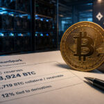 Bitcoin miners are using up to 12% of treasury BTC as collateral rather than selling coins