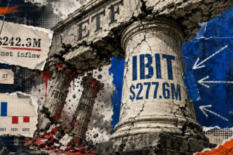 BlackRock just pulled in 115% of all Bitcoin ETF inflows in a single day as rival funds bleed cash