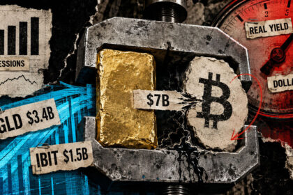 Investors just moved $7 billion into Bitcoin and gold in five days to escape an accelerating dollar crisis