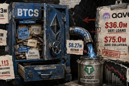 BTCS used Ethereum to repay Aave debt and ended Q2 with just $317,000 in cash