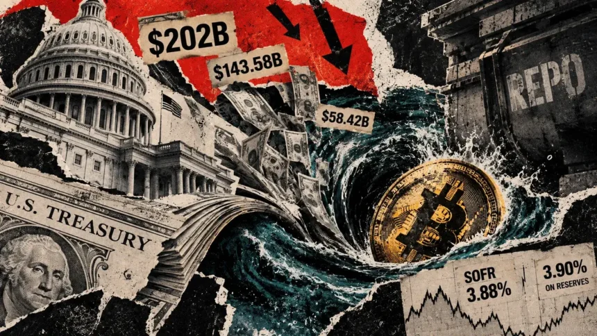 A $202 billion US Treasury settlement hits September 30, and it could trigger a surprise move in Bitcoin