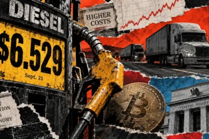 Bitcoin faces a new inflation test after diesel hits a nominal $6.53 record