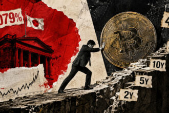 Japan’s 4% bond yield spike threatens the low-cost borrowing strategy behind corporate Bitcoin buying