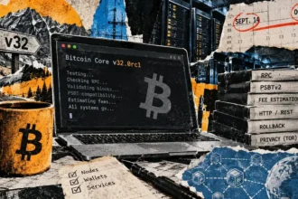 Major Bitcoin Core update changes default wallet protocols, risking temporary disruption across popular apps