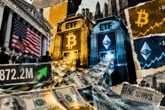 Wall Street just poured nearly $900 million into Bitcoin and Ethereum ETFs