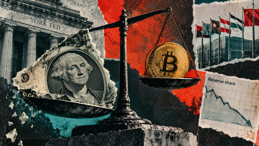 Why Bitcoin bulls shouldn’t mistake a shrinking dollar reserve share for central bank buying