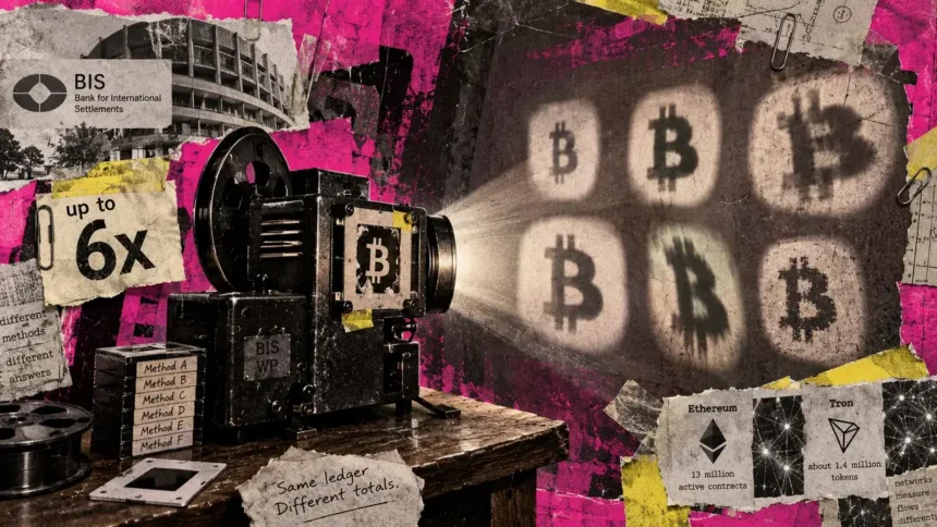 Why standard Bitcoin transfer figures are off by up to six times, according to the BIS