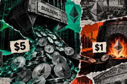 Ethereum arbitrage study reveals builders receive $5 for every $1 burned by the network