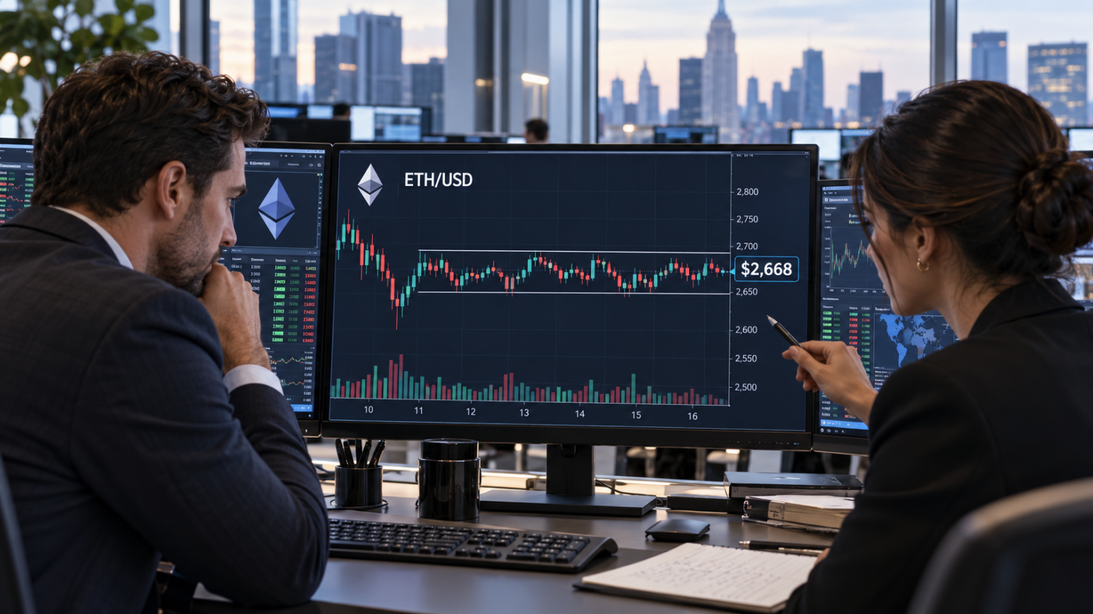 why ETH is still stuck below $2,700