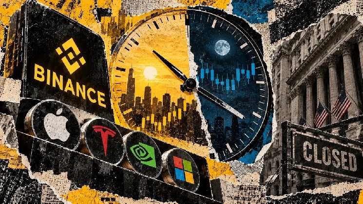 Binance will reprice stock-token collateral even when Wall Street is closed