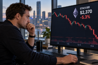 Ethereum dips below $2,400 as hot inflation fuels selling and long liquidations