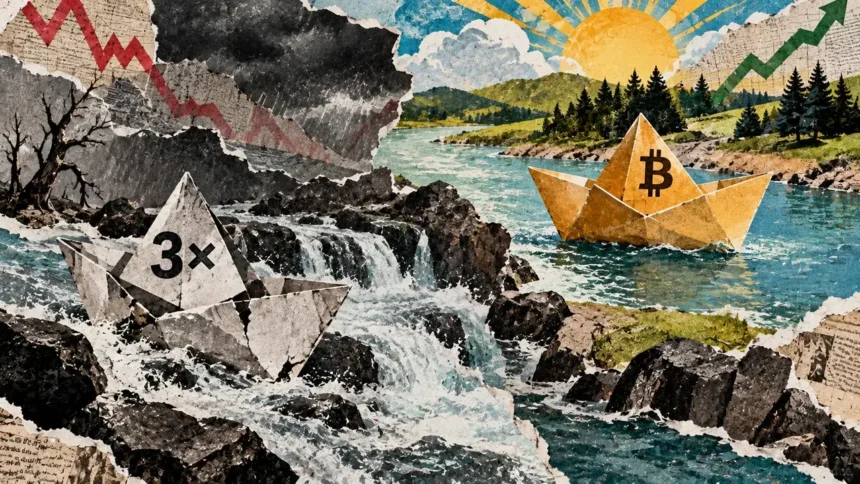 Being right about Bitcoin won’t save your 3x leveraged ETF position