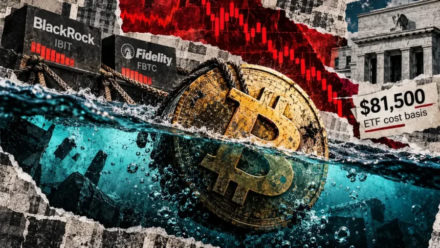 Bitcoin ETFs shed $635 million as BTC tests their holdings’ estimated $81,500 cost basis