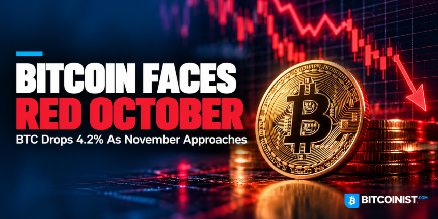 Bitcoin Faces Another Red October as Price Drops 4.2%