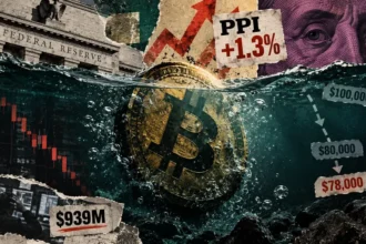Bitcoin’s $100,000 dream slips away as $939 million crypto wipeout pushes traders toward $78,000
