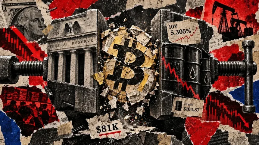 Bitcoin’s slide below $81,000 exposes why a Fed pause may not save the crypto market