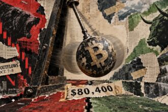 Bitcoin’s weekend rebound faces an $80,400 test after nearly $730 million in ETF outflows