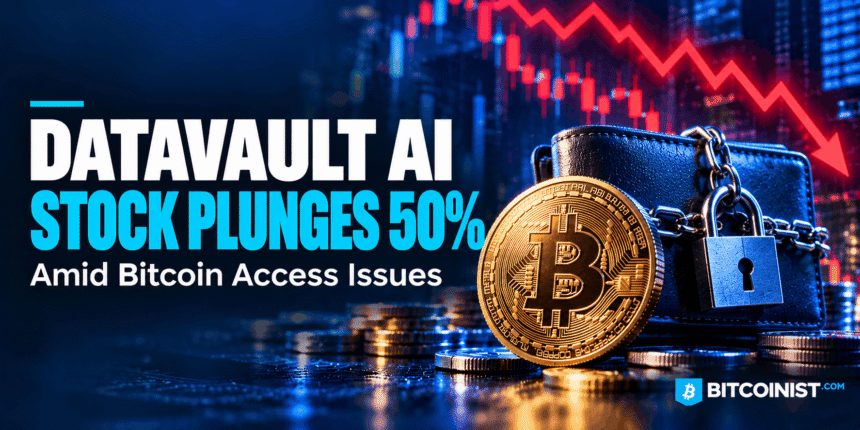 Datavault AI Stock Plunges 50% Amid Bitcoin Access Issues