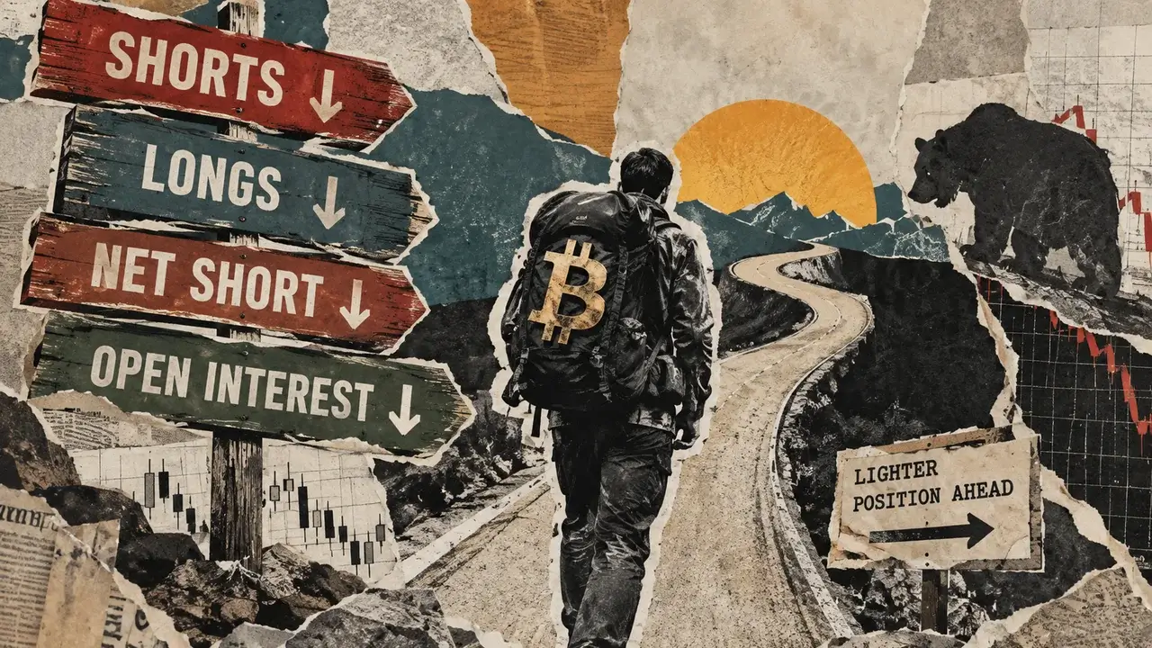 Leveraged funds’ Bitcoin futures shorts fall by 5,300 BTC-equivalent as longs shrink